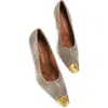 Kurt Geiger London Regent Court Pump In Open Beige