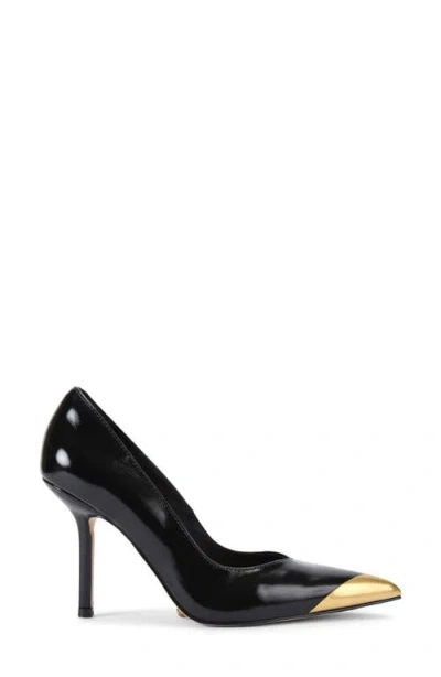Kurt Geiger London Regent Court Pointed Toe Pump In Black