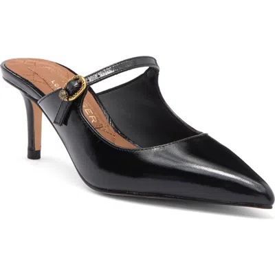 Kurt Geiger London Regent Pointed Toe Mary Jane Mule In Black