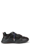 Kurt Geiger Leather Royston Sneakers In Black
