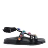 Kurt Geiger Octavia Flexi Gladiator Sandals In Black