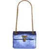 Kurt Geiger London Sequin Mini Brixton Crossbody Bag In Purple