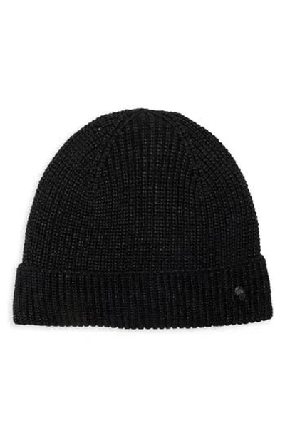 Kurt Geiger London Shimmer Beanie In Black