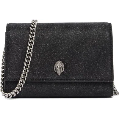 Kurt Geiger London Shimmer Clutch In Black