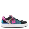 Kurt Geiger Southbank Tag Panelled Low-top Sneakers In Multi