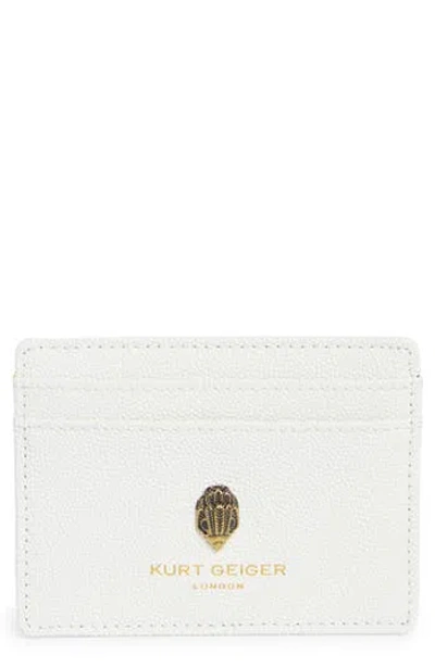 Kurt Geiger London Shoreditch Card Case In White