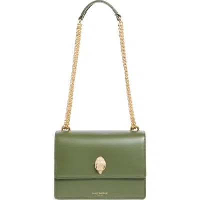 Kurt Geiger London Shoreditch Crossbody Bag In Green