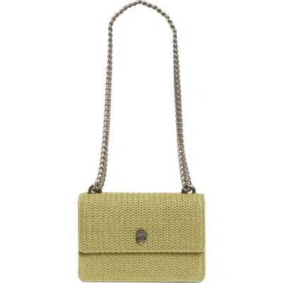 Kurt Geiger London Shoreditch Eagle Small Shoulder Bag In Light/pastel Green