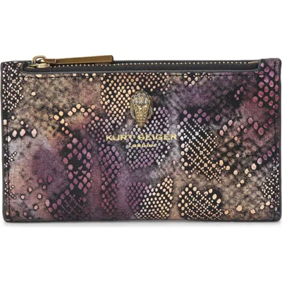 Kurt Geiger London Shoreditch Leather Bifold Wallet In Pattern