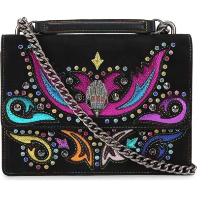 Kurt Geiger London Shoreditch Western Leather Crossbody Bag In Multi