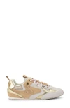 Kurt Geiger Perforated Panel Slim Runner Sneakers In White