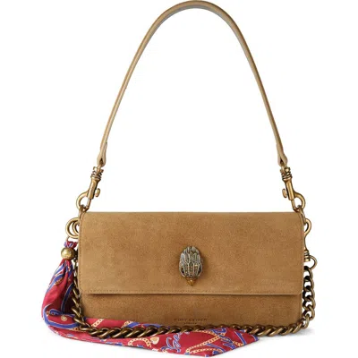 Kurt Geiger London Sloane Soft Shoulder Bag In Brown
