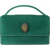 Kurt Geiger London Small Bond Top Handle Bag In Green