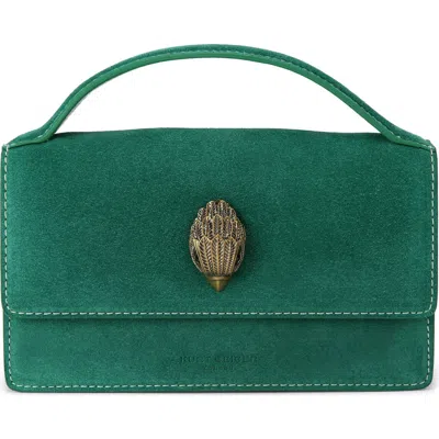 Kurt Geiger London Small Bond Top Handle Bag In Green