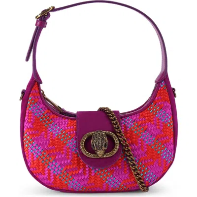 Kurt Geiger London Small Chelsea Hobo Bag In Open Pink