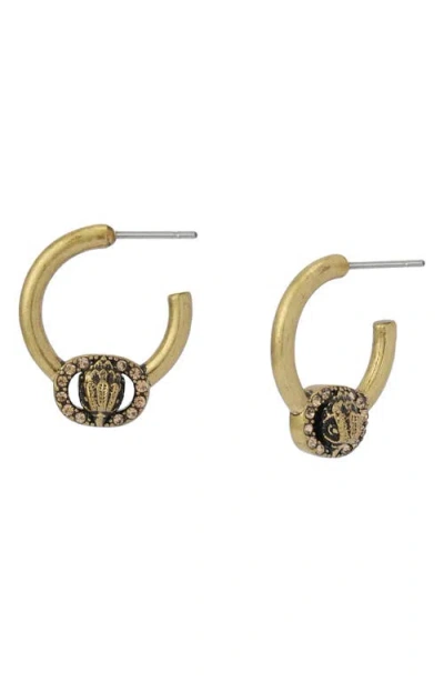 Kurt Geiger London Small Chelsea Hoop Earrings In Pattern