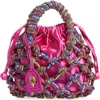Kurt Geiger London Small Macramé Crystal Handbag