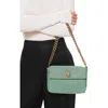 Kurt Geiger London Small Party Shoulder Bag In Light/pastel Green