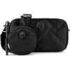 Kurt Geiger London Small Quilted Camera Bag In Black