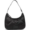 Kurt Geiger London Small Recycled Quilted Shoulder Bag In Black