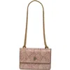 Kurt Geiger London Small Shoreditch Convertible Shoulder Bag In Light/pastel Pink