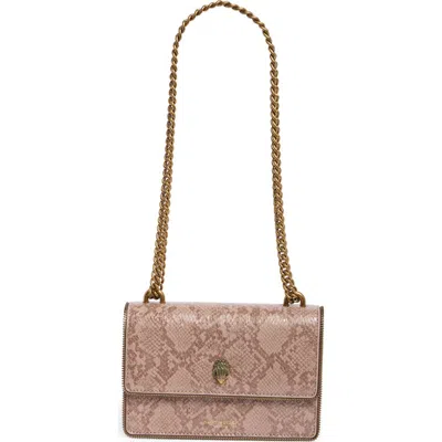 Kurt Geiger London Small Shoreditch Convertible Shoulder Bag In Animal Print