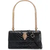 Kurt Geiger London Small Shoreditch East West Shoulder Bag In Black