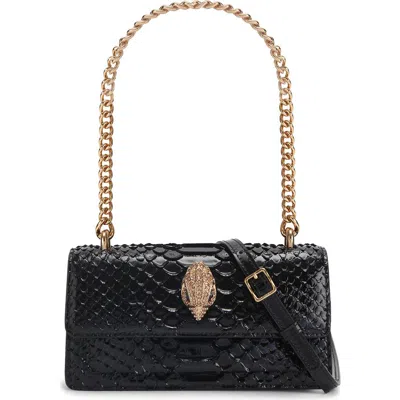Kurt Geiger London Small Shoreditch East West Shoulder Bag In Black