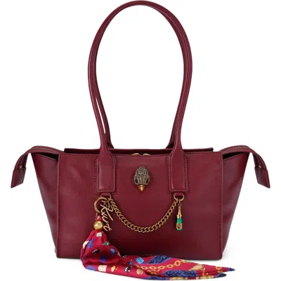 Kurt Geiger Kleiner Sloane Tote Bag Mit Schaldetail In Brown