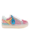 Kurt Geiger Southbank Sneakers In Multicolor Leather In Multicolour