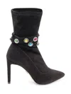 Kurt Geiger Sofia Suede Boots In Black