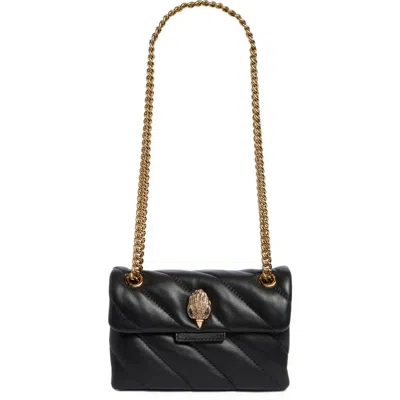 Kurt Geiger London Soho Mini Leather Bag In Black