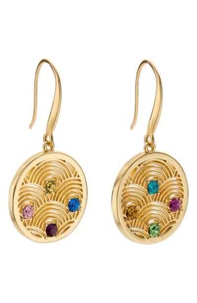 Kurt Geiger London Southbank Disc Drop Earrings