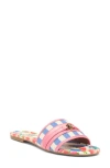 Kurt Geiger London Southbank Slide Sandal In Blue Other