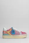 Kurt Geiger Southbank Sneakers In Multicolor Leather