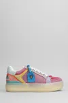 Kurt Geiger Southbank Sneakers In Multicolor Leather
