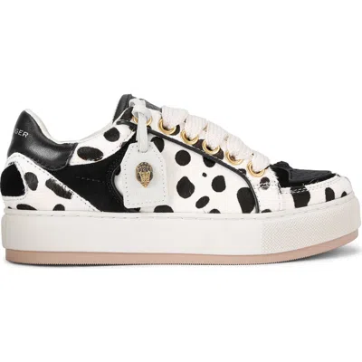 Kurt Geiger London Southbank Tag Platform Sneaker In White