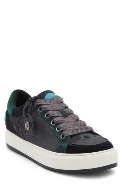 Kurt Geiger London Southbank Tag Sneaker In Black