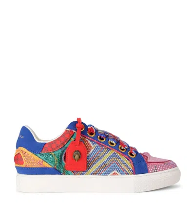 Kurt Geiger London Southbank Tag Sneakers In Multi