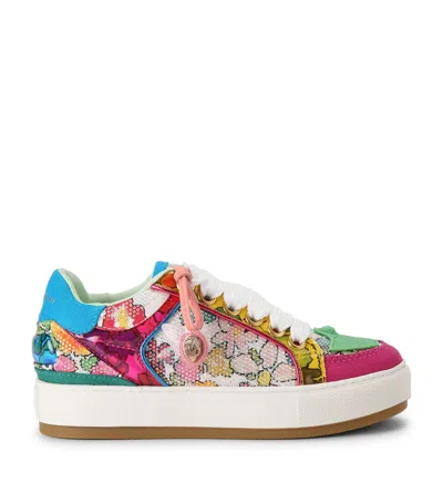Kurt Geiger London Southbank Tag Sneakers In Multi