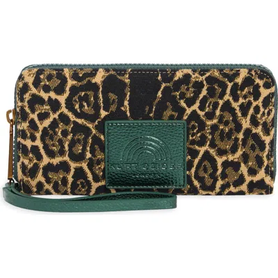 Kurt Geiger London Southbank Zip Around Continental Wallet In Brown/ Oth