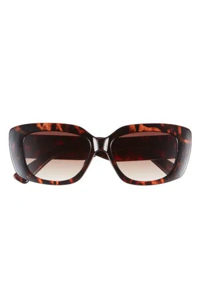 Kurt Geiger London Square Sunglasses In Brown