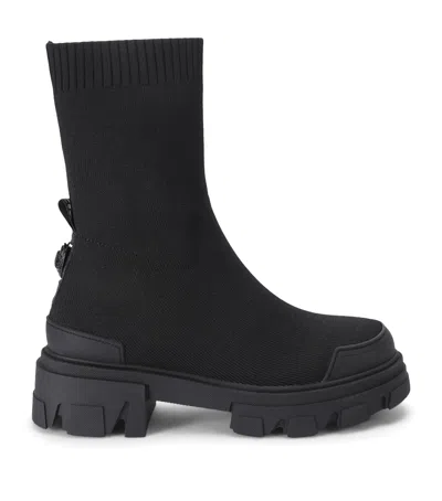 Kurt Geiger London Stomp Sock Ankle Boots 50 In Black