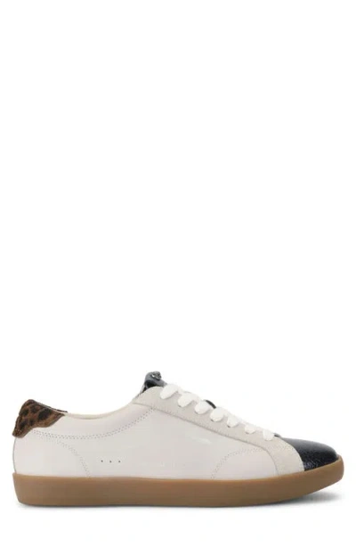 Kurt Geiger London Strand Leather Sneaker In Brown