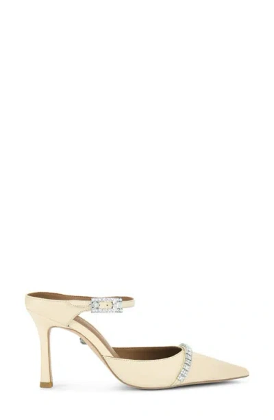 Kurt Geiger Rhinestone-embellished Heeled Pumps In Neutral