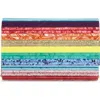 Kurt Geiger London Stripe Envelope Clutch In Mult/other