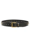 Kurt Geiger London Studded Leather Belt