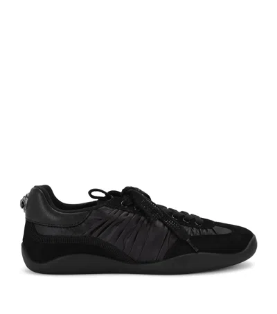 Kurt Geiger London Suede Royal Sneakers In Black