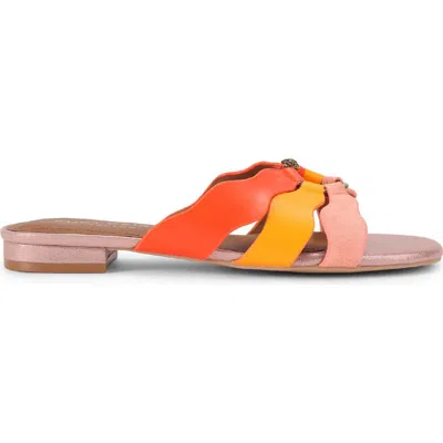 Kurt Geiger London Sun Wave Slide Sandal In Multi
