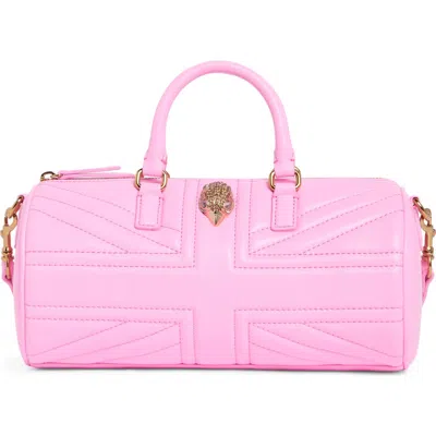 Kurt Geiger London Union Jack Barrel Bag In Pink